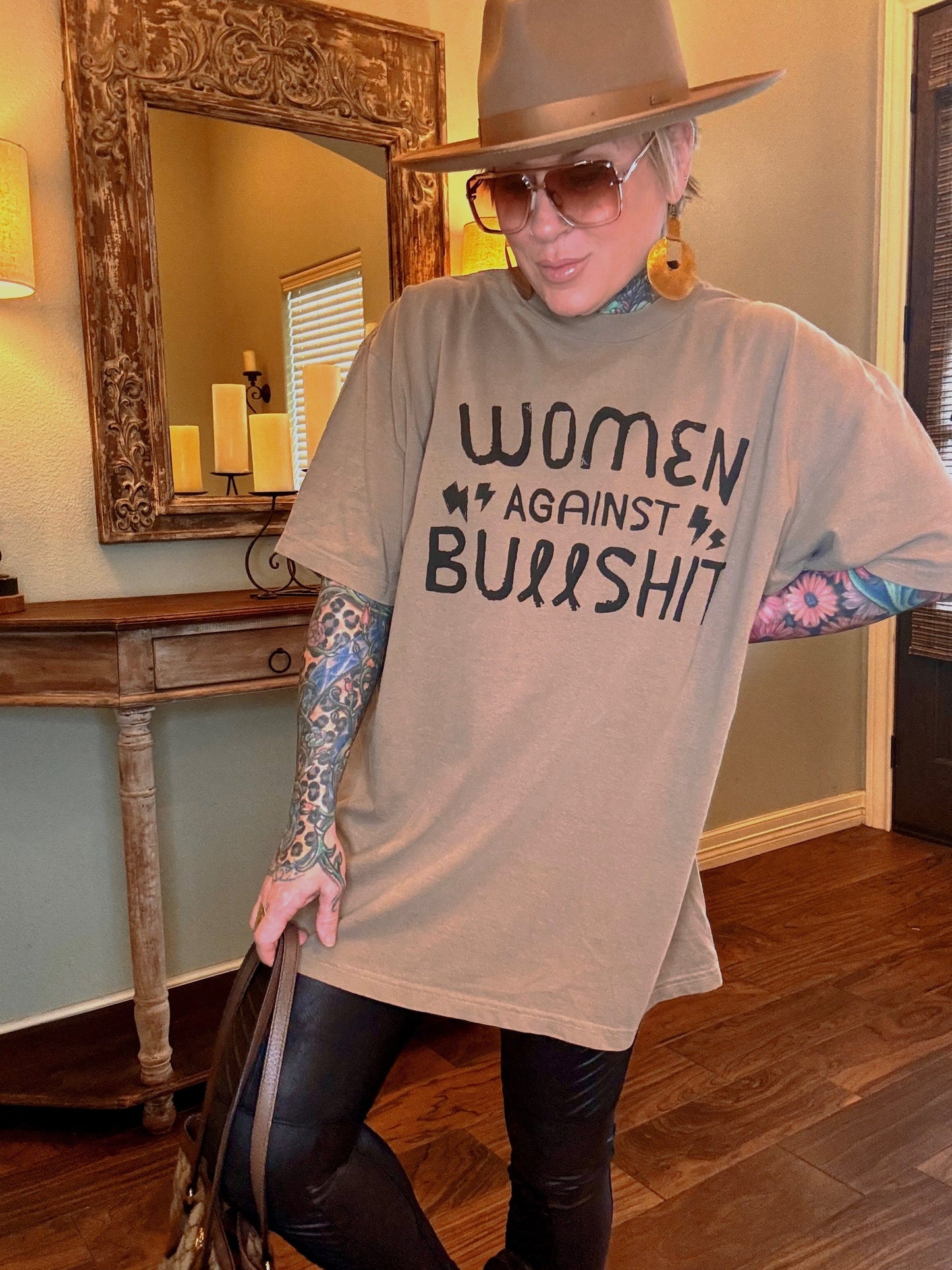 Women Against Bullshit Tee