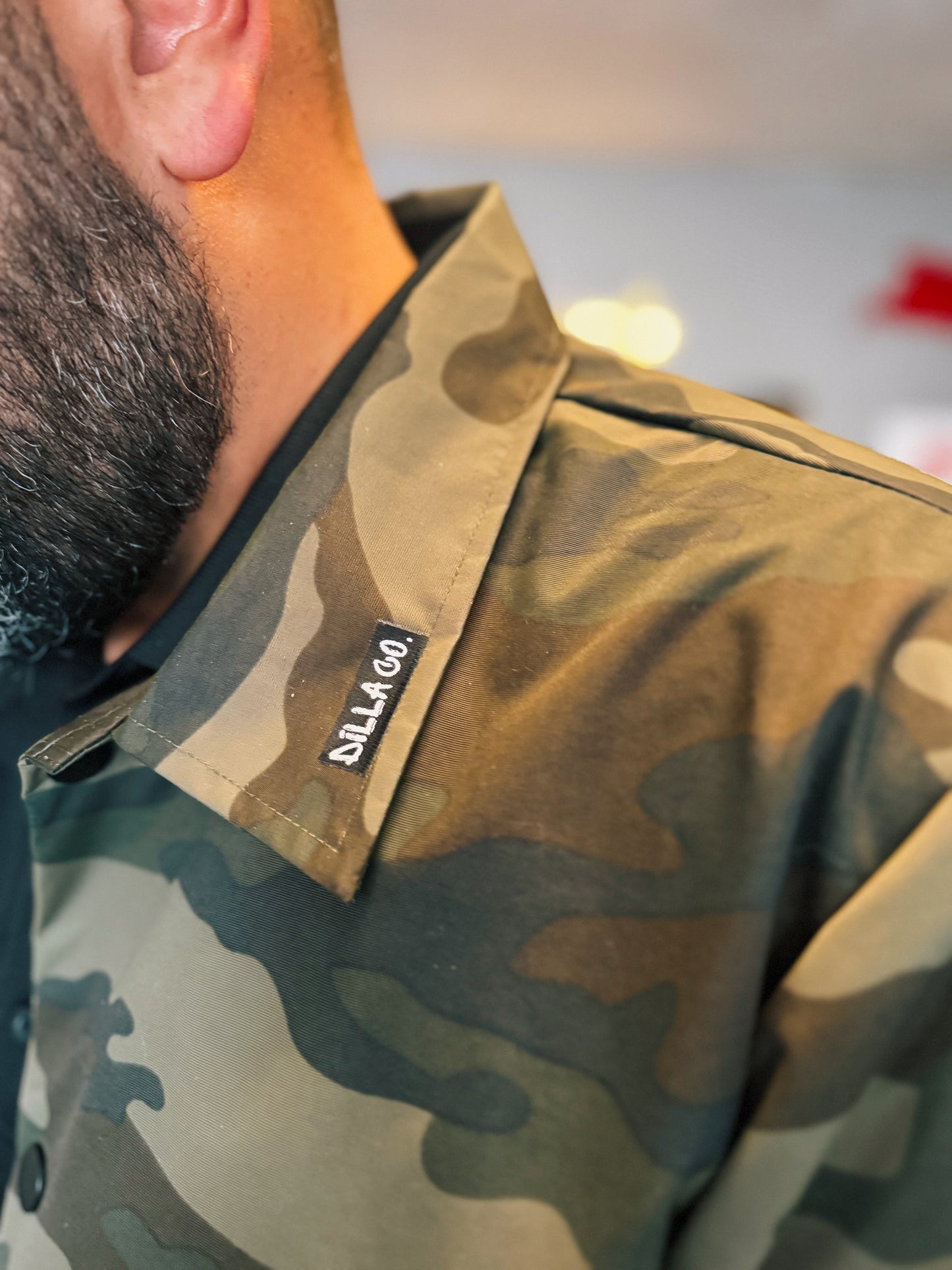 Dilla Co. Camo Coach’s Jacket
