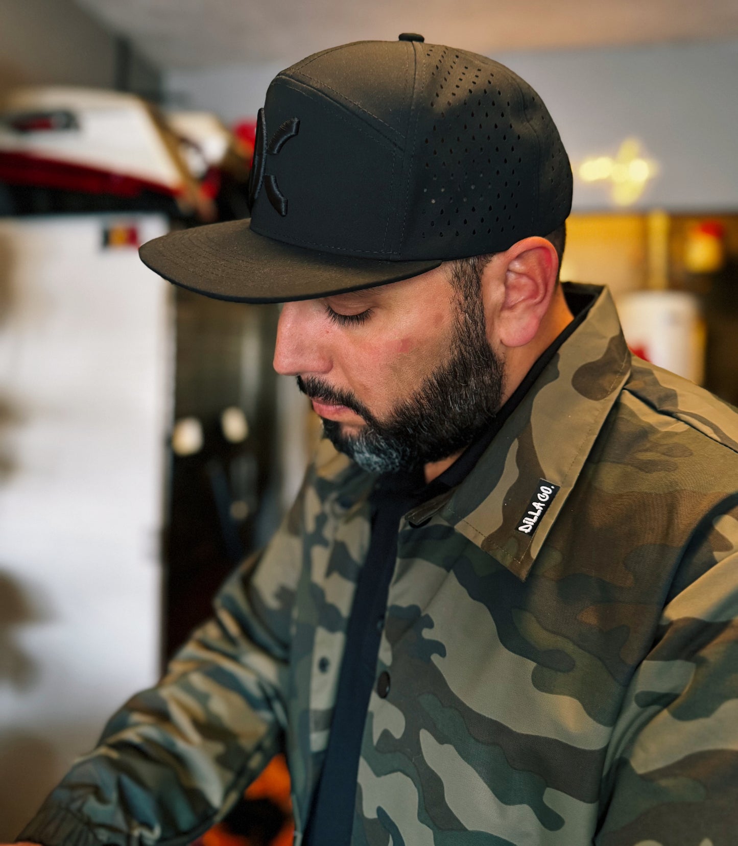 Dilla Co. Camo Coach’s Jacket
