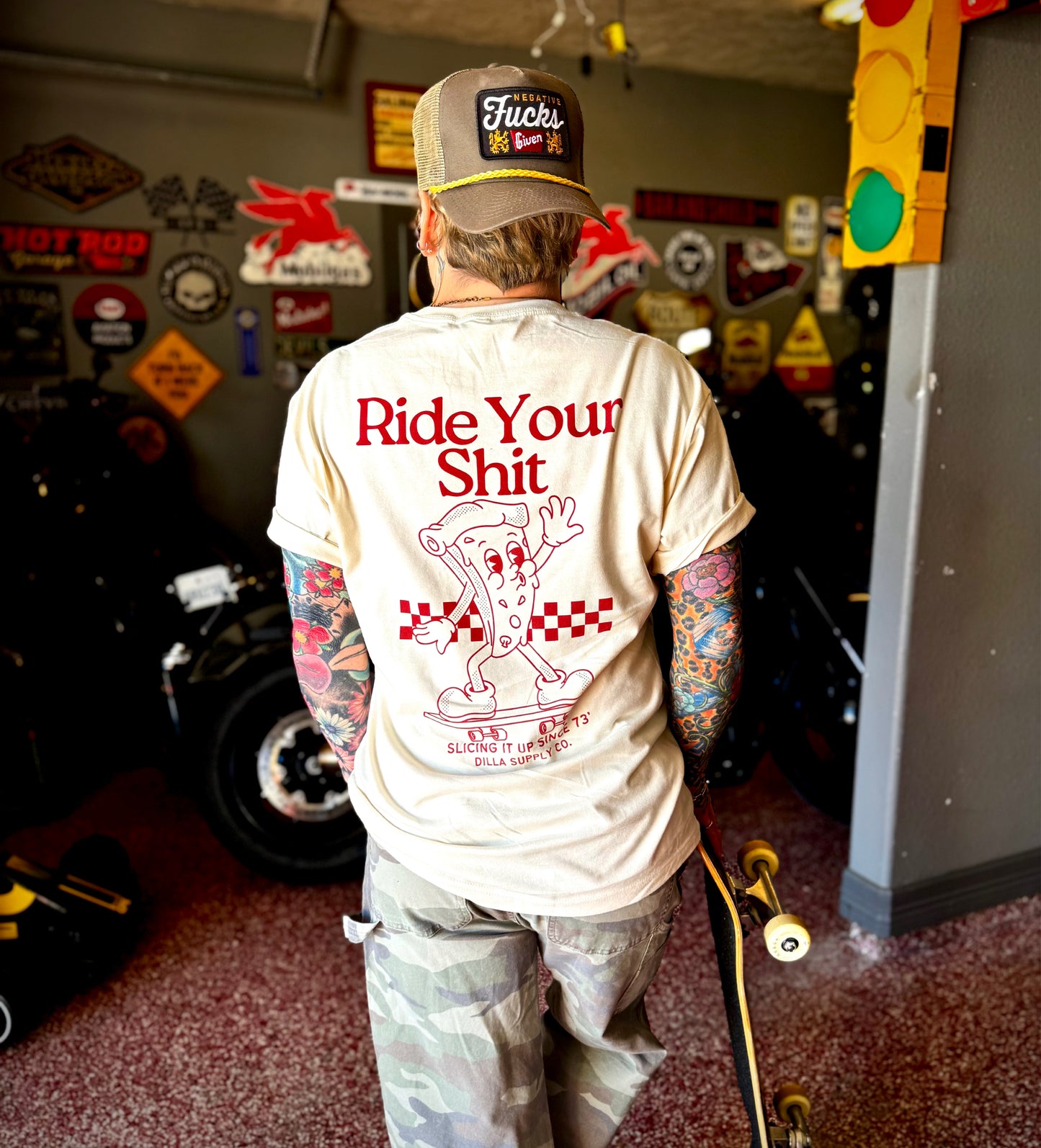 Ride your shit tee