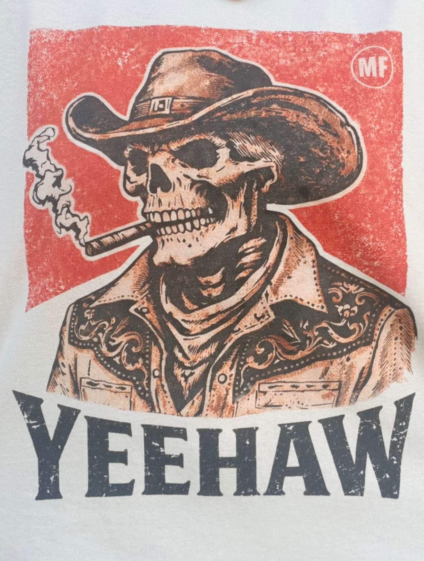 Yeehaw Marlboro Boxy Mid Length Tee