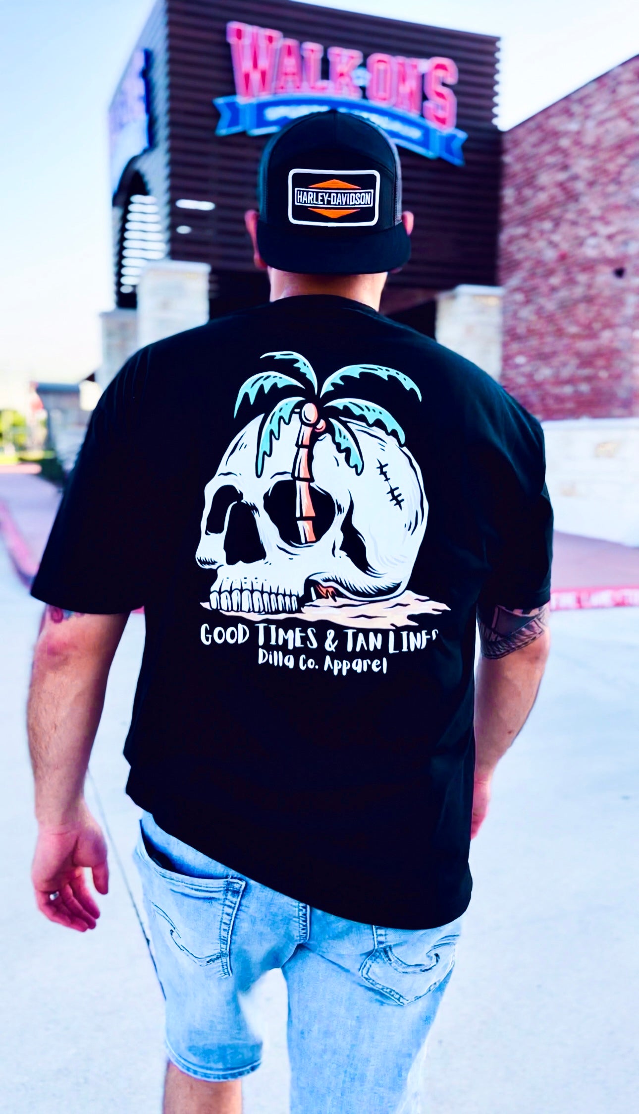 Gute Zeiten & Tan Linien Tank/T-Shirt