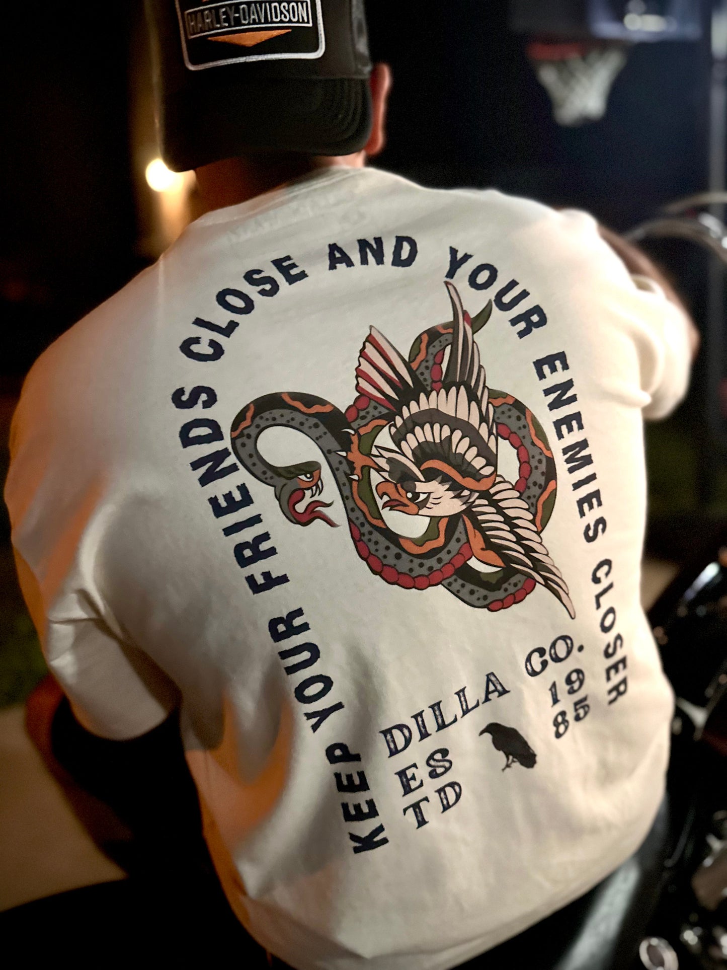 KEEP YOUR FRIENDS CLOSE TEE