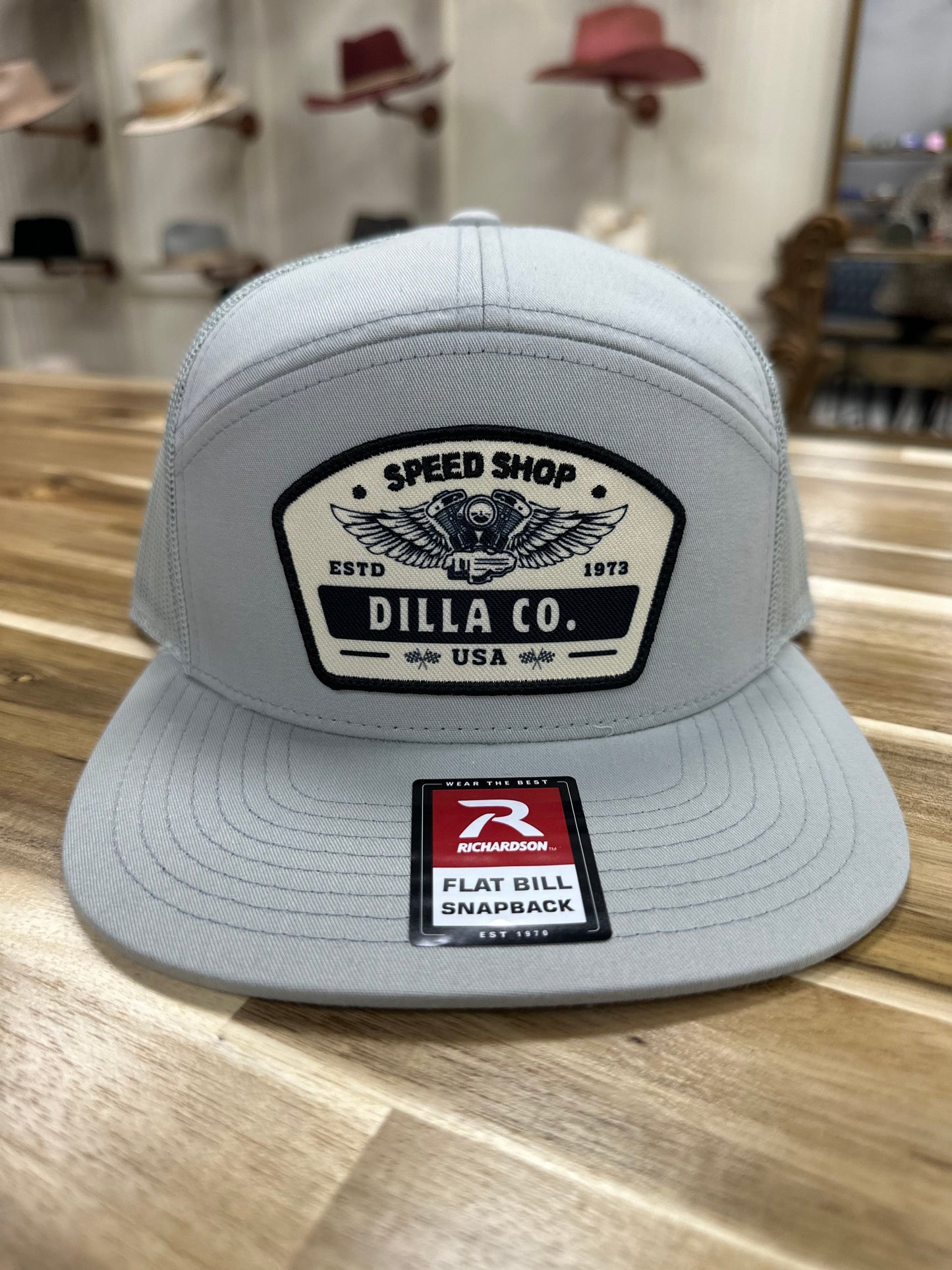 Dilla Co. Speed ​​Shop Patch-Mütze – Quarry 