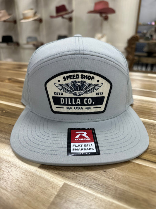 Dilla Co. Speed Shop Patch Hat- Quarry