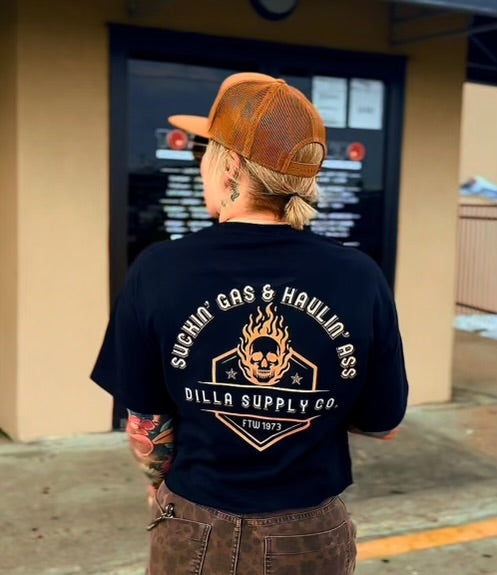 Suckin Gas & Haulin Ass Tee