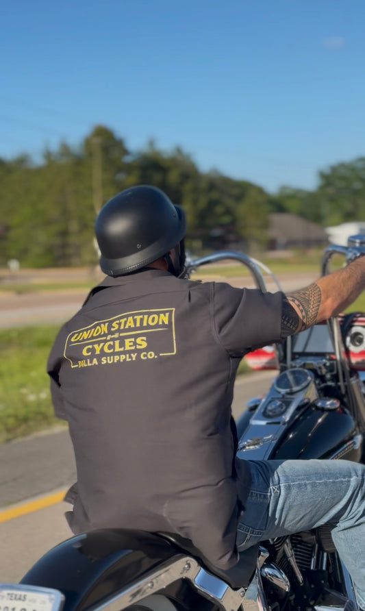Union Station Cycles Dickies Work Shirt
