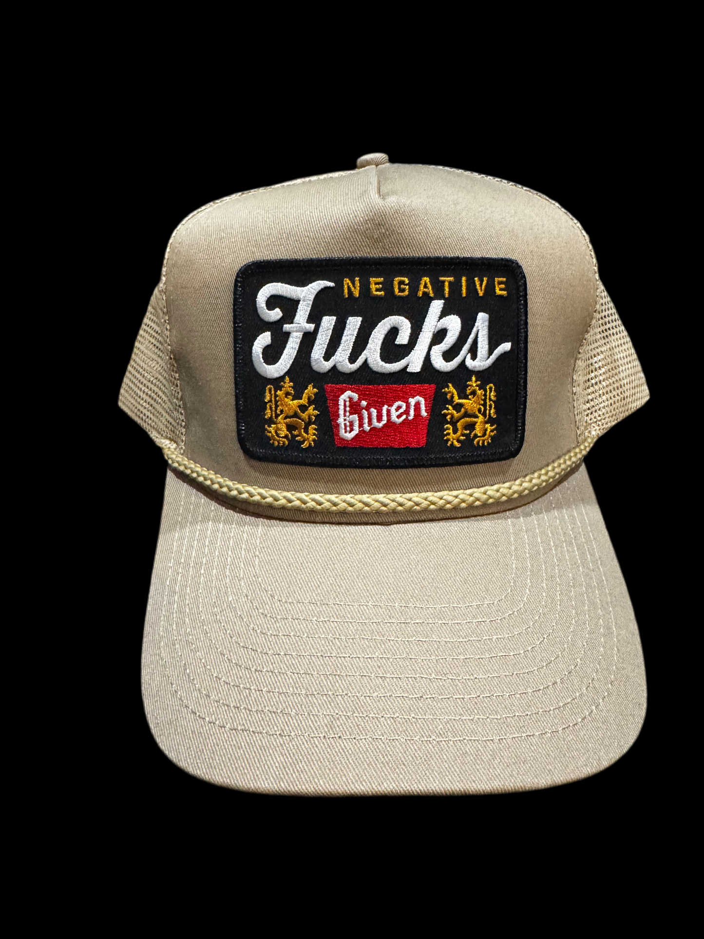 Negative Fucks Given Trucker Hat