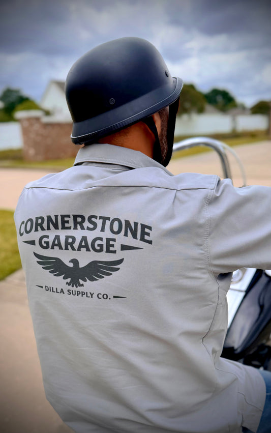 Cornerstone Garage Dickies Work Shirt
