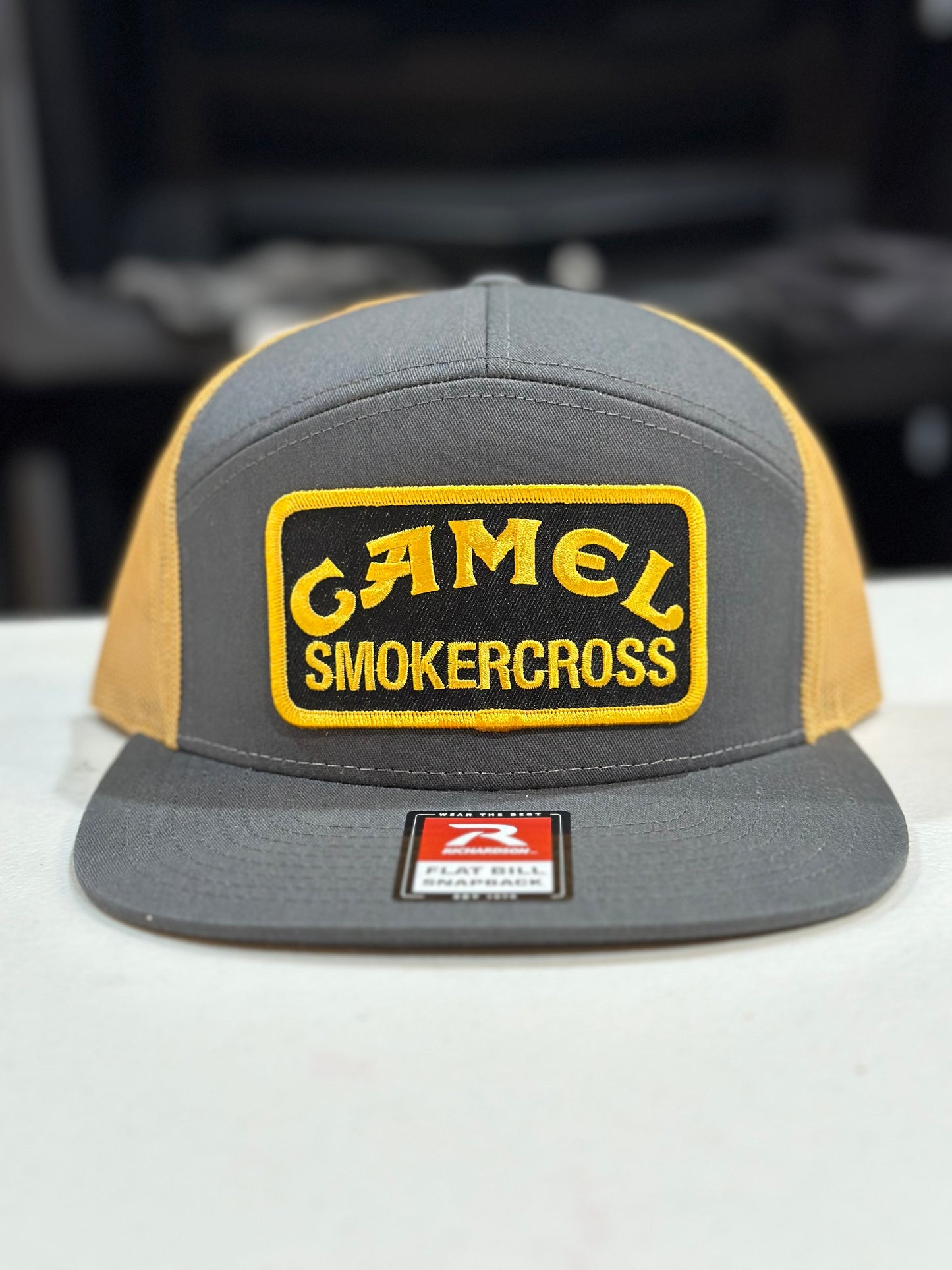 Camel Smokercross 7 Panel Charcoal/Gold