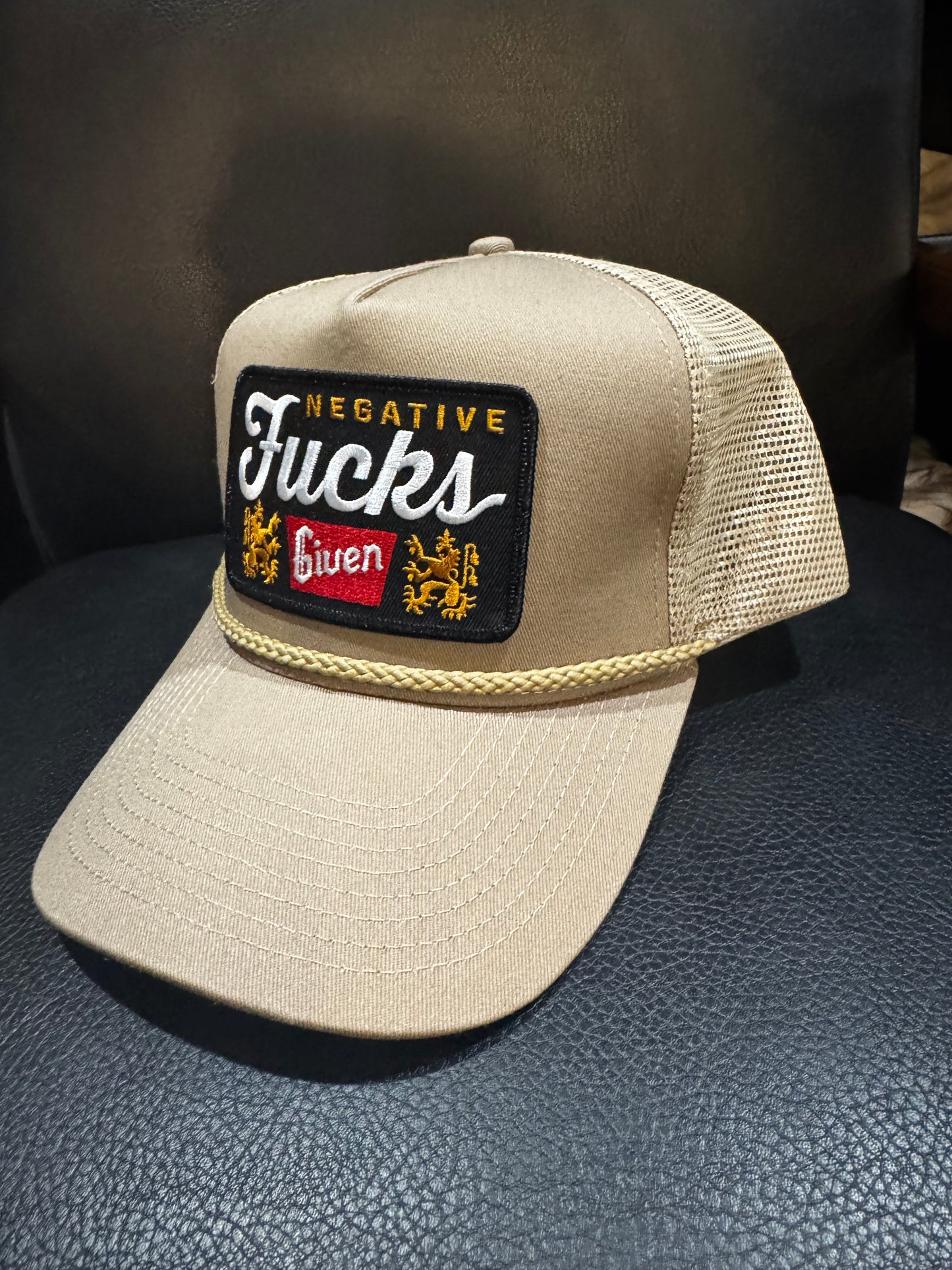 Negative Fucks Given Trucker Hat