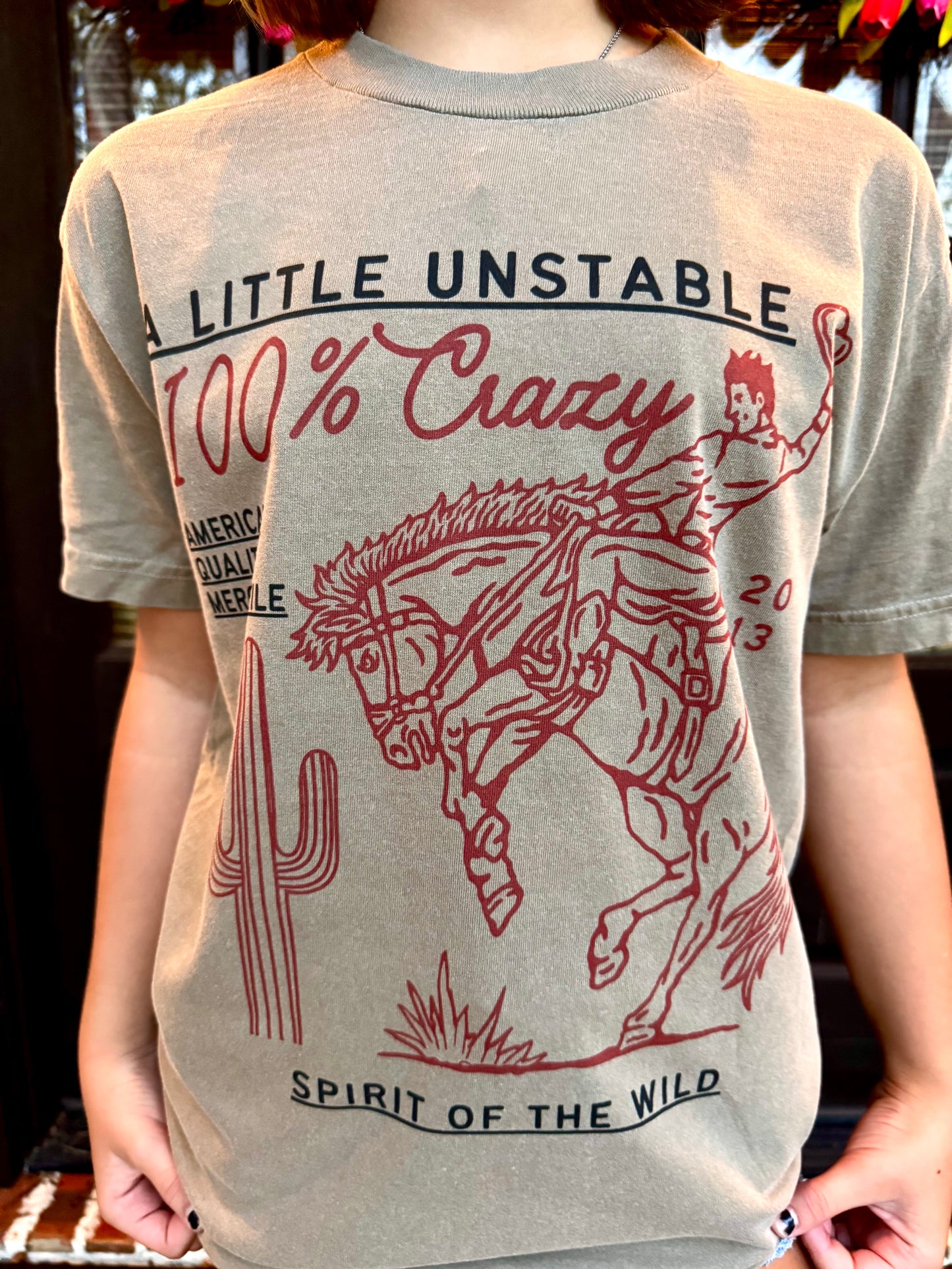 100% Crazy Tee