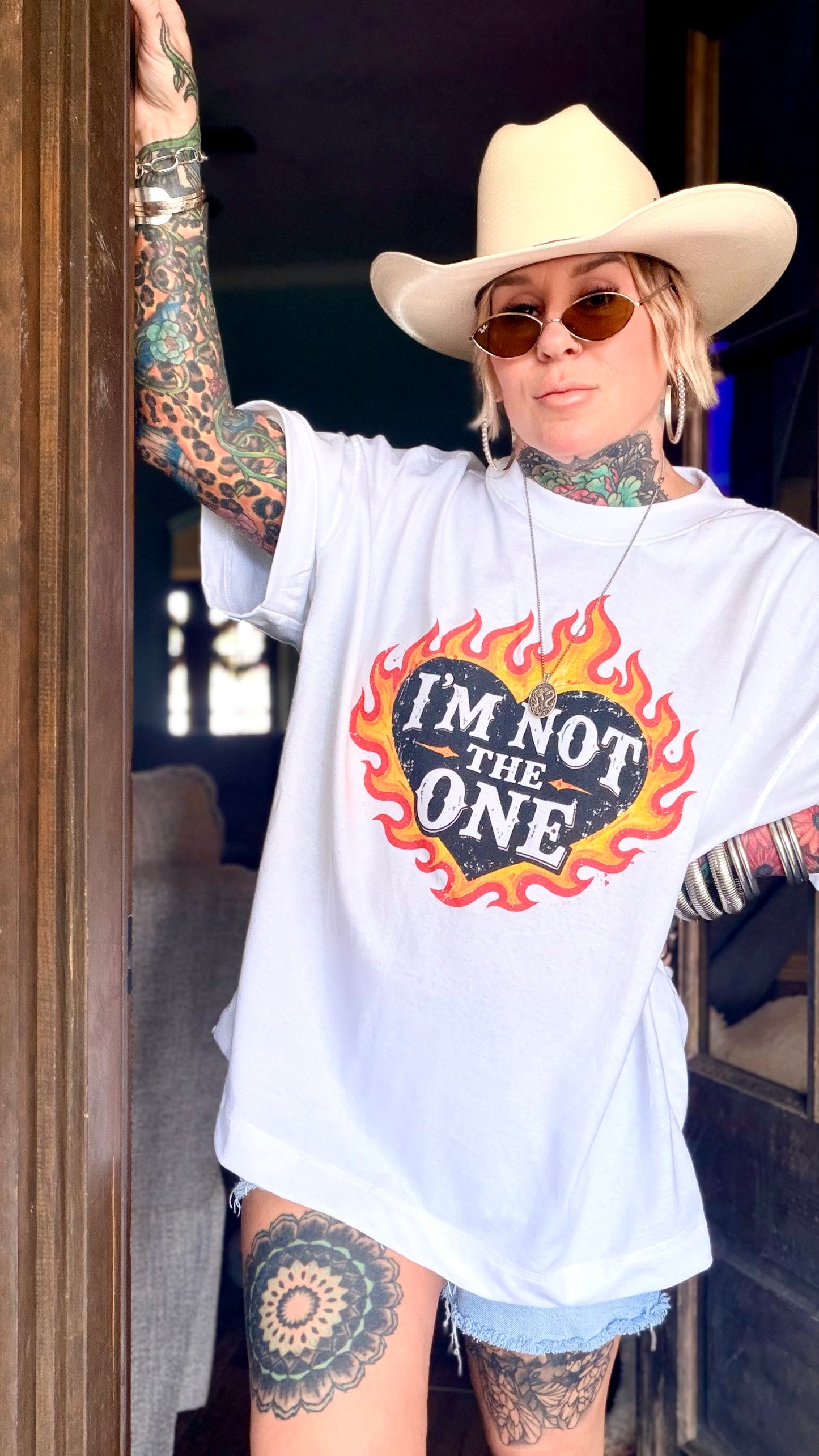 I’m Not The One Mid Length Tee