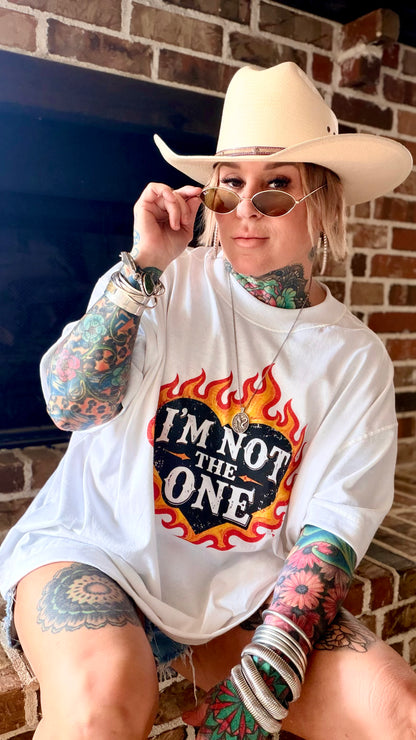 I’m Not The One Mid Length Tee