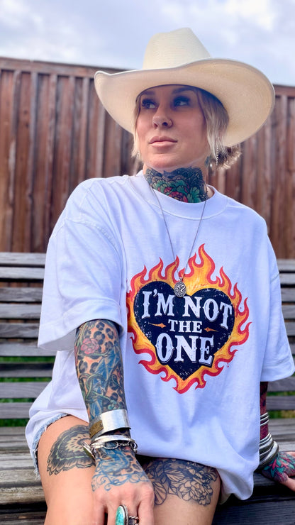 I’m Not The One Mid Length Tee