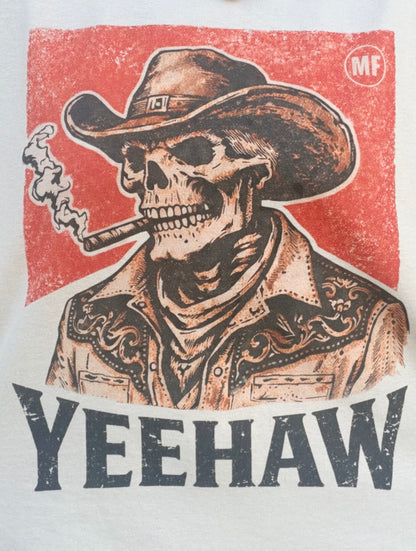 Yeehaw Marlboro Boxy Mid Length Tee