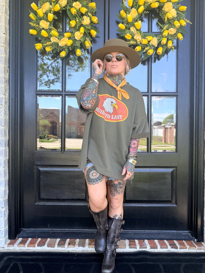 Built To Last French Terry Tee