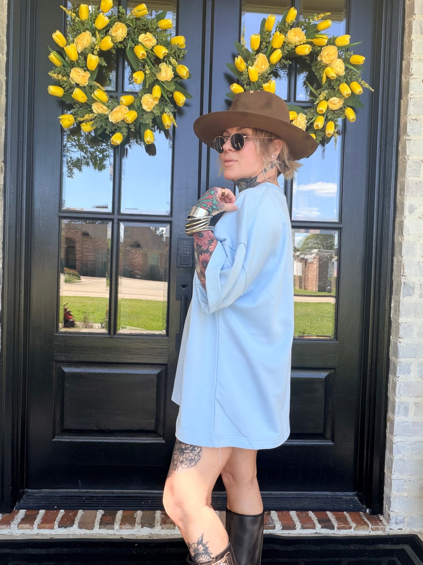 Motorcycle French Terry Tee