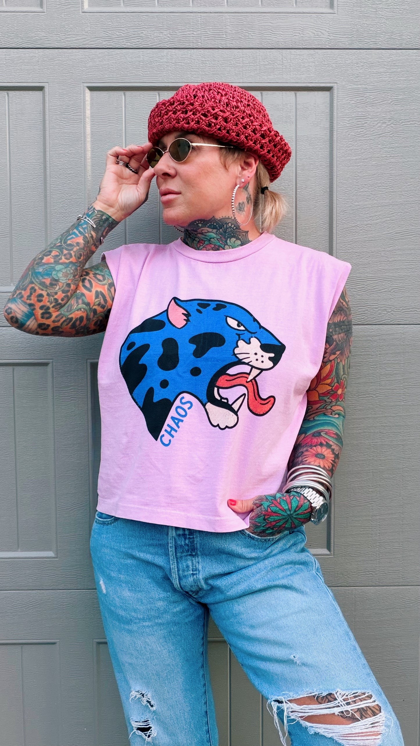 Chaos Sleeveless Tee