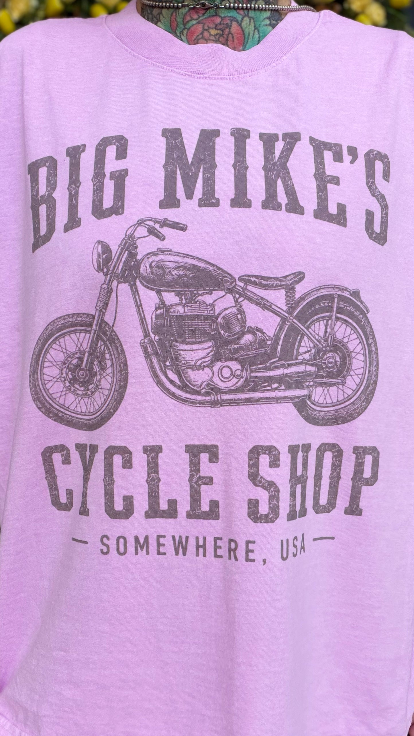 Big Mike’s Cycle Shop Sleeveless Tee
