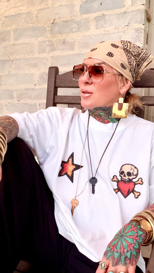 Patchwork Boob Tee