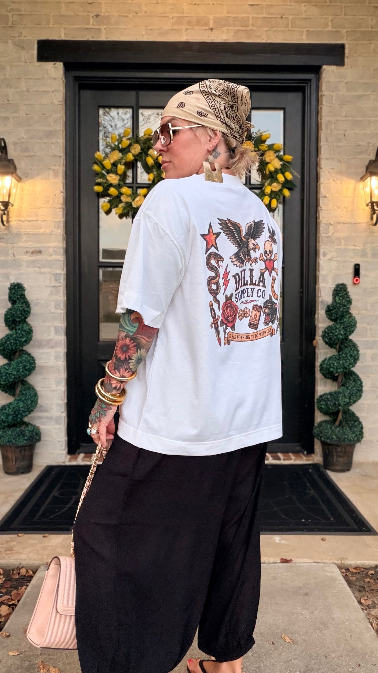Patchwork Boob Tee