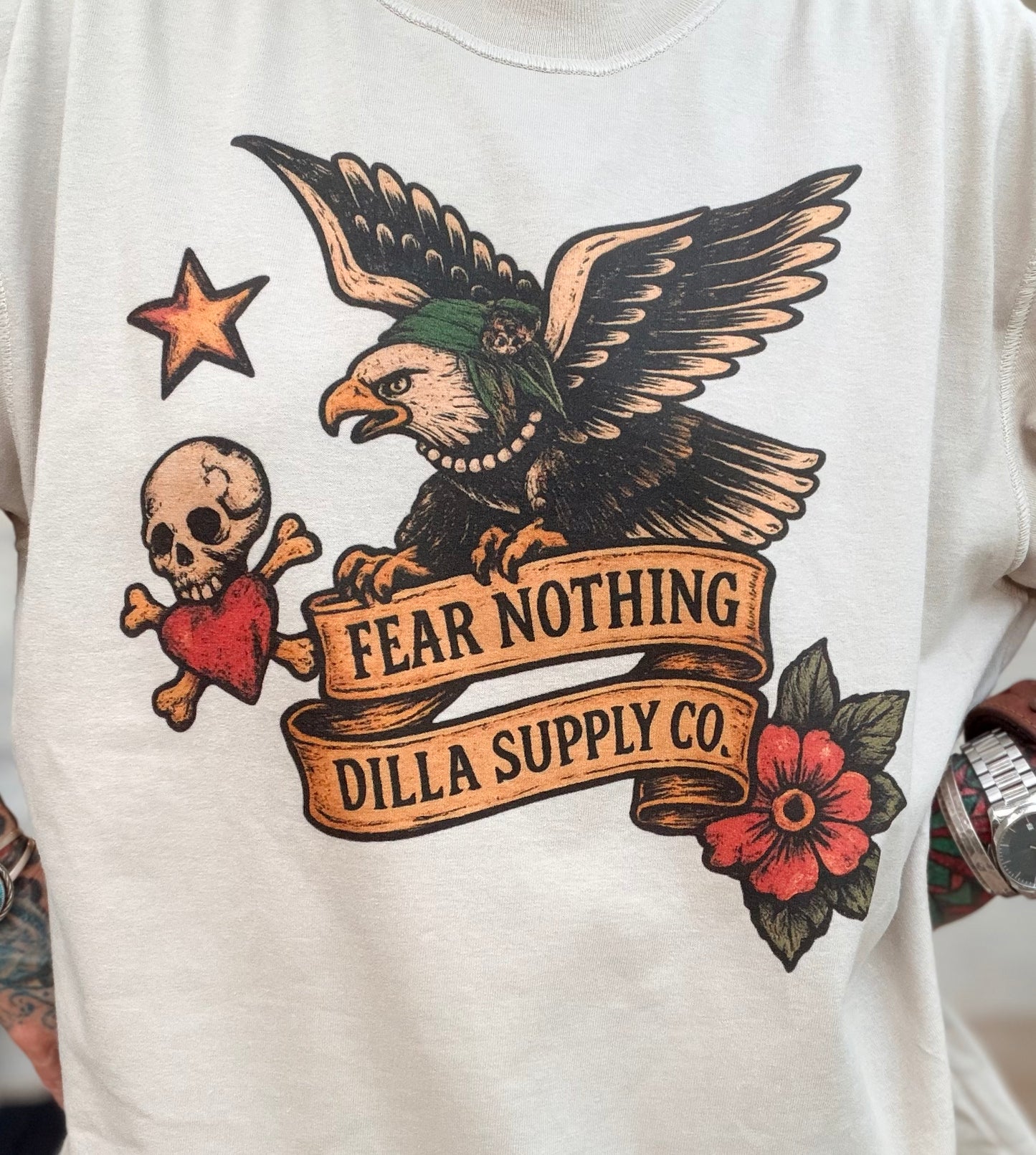 Fear Nothing Boxy Tee