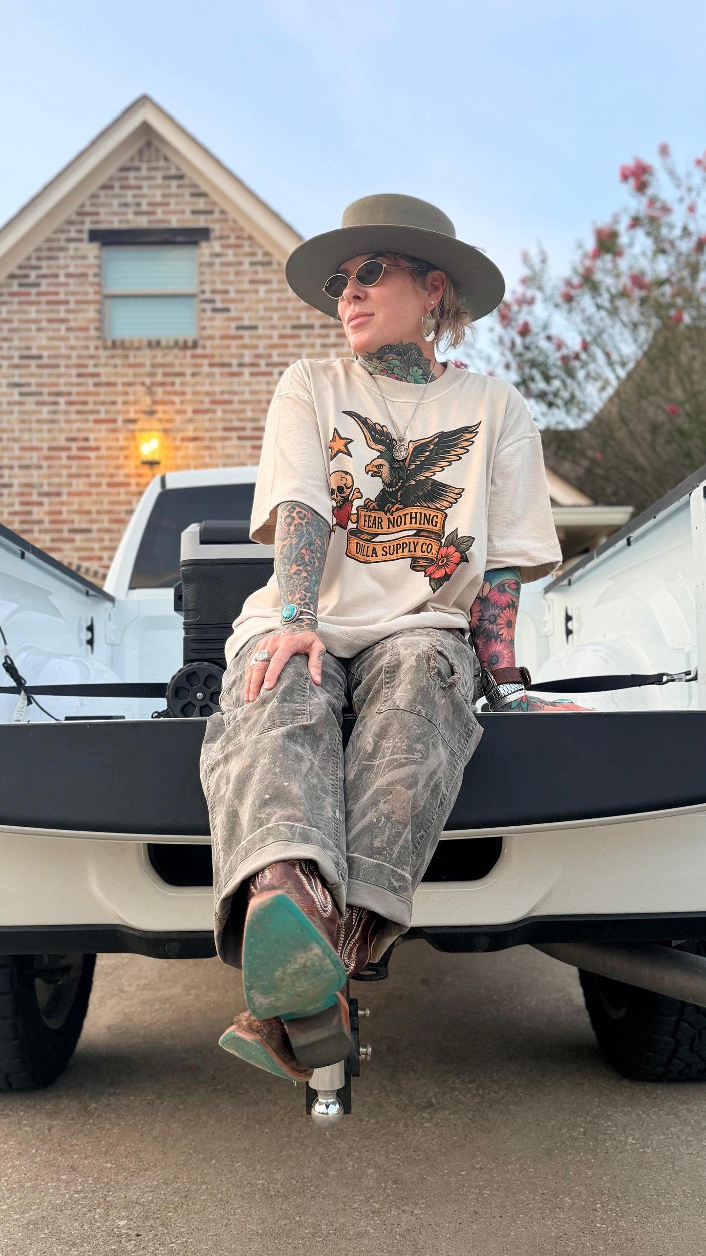 Fear Nothing Boxy Tee