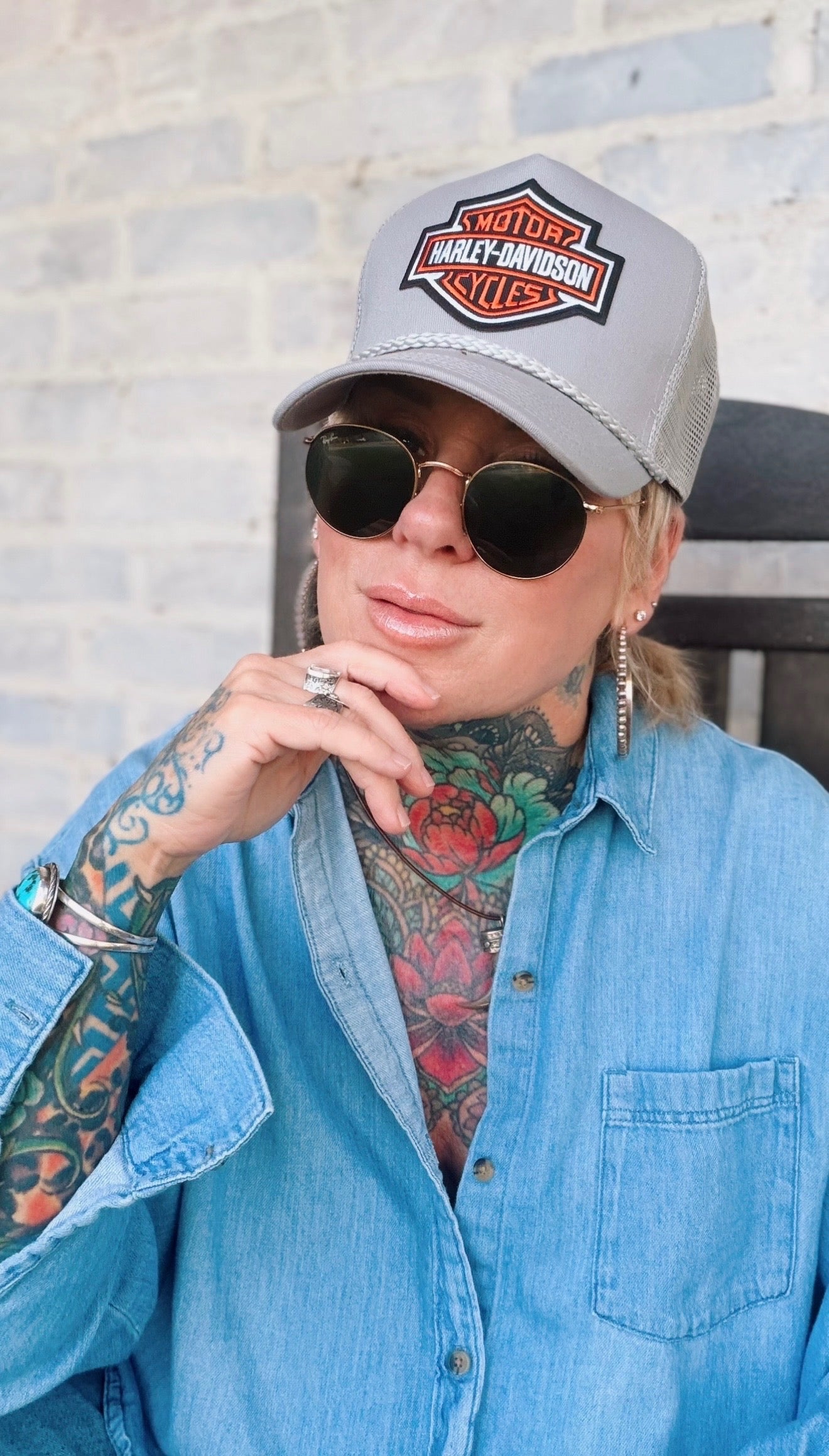 Harley Trucker Hat