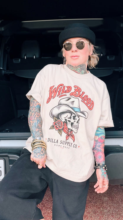 Wild Blood Boxy Tee