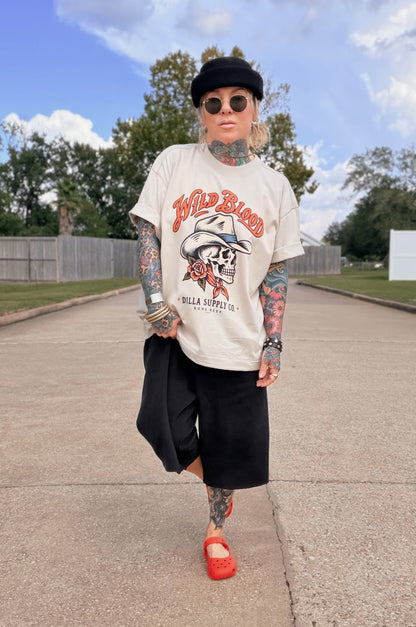 Wild Blood Boxy Tee