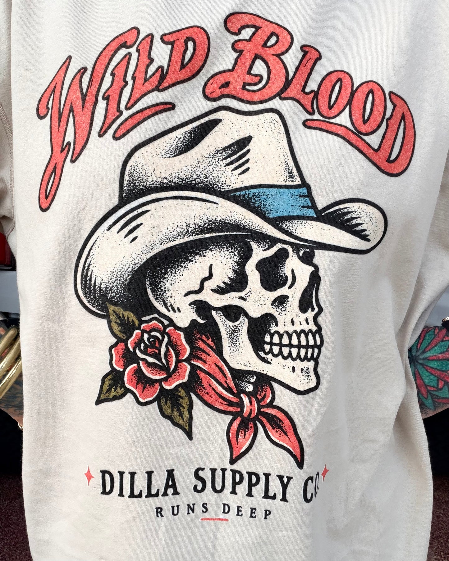 Wild Blood Boxy Tee