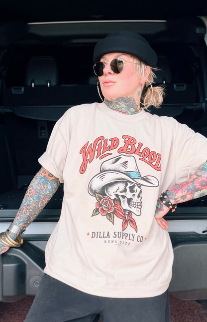 Wild Blood Boxy Tee