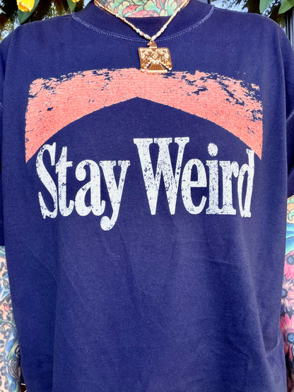 Stay Weird Boxy Tee