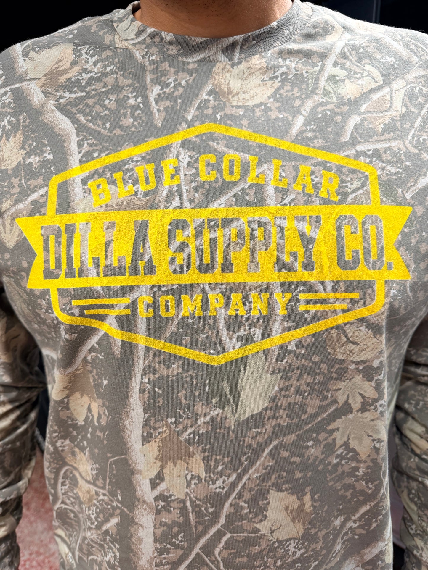 Blue Collar Camo Long Sleeve