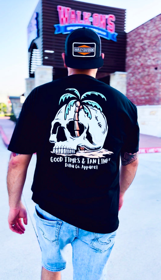 Camiseta sin mangas Good Times &amp; Tan Lines