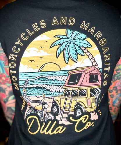 Motorcycles and Margaritas Tank/Tee