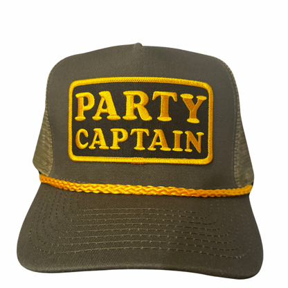 Old School Trucker Party Captain