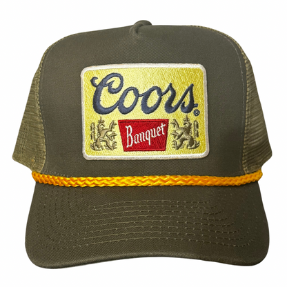 Old School Trucker Coors Banquet