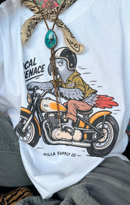 Marty The Parrot Boxy Tee