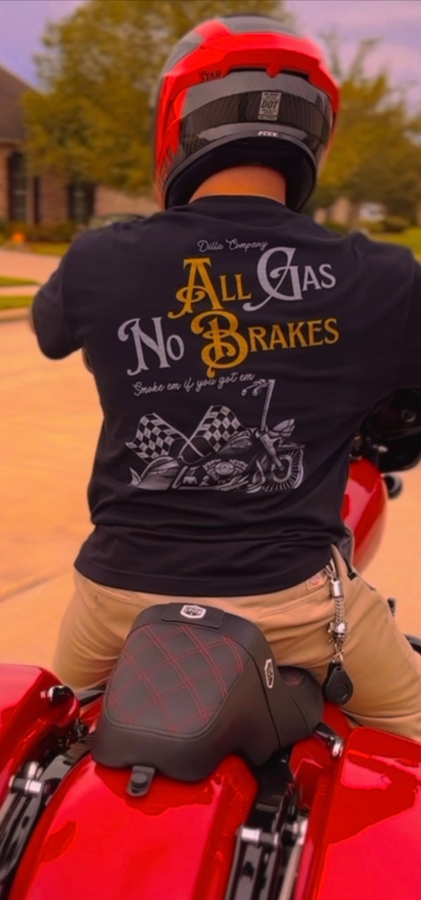 ALL GAS NO BRAKES TEE