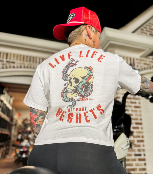 LIVE LIFE WITHOUT REGRETS TEE